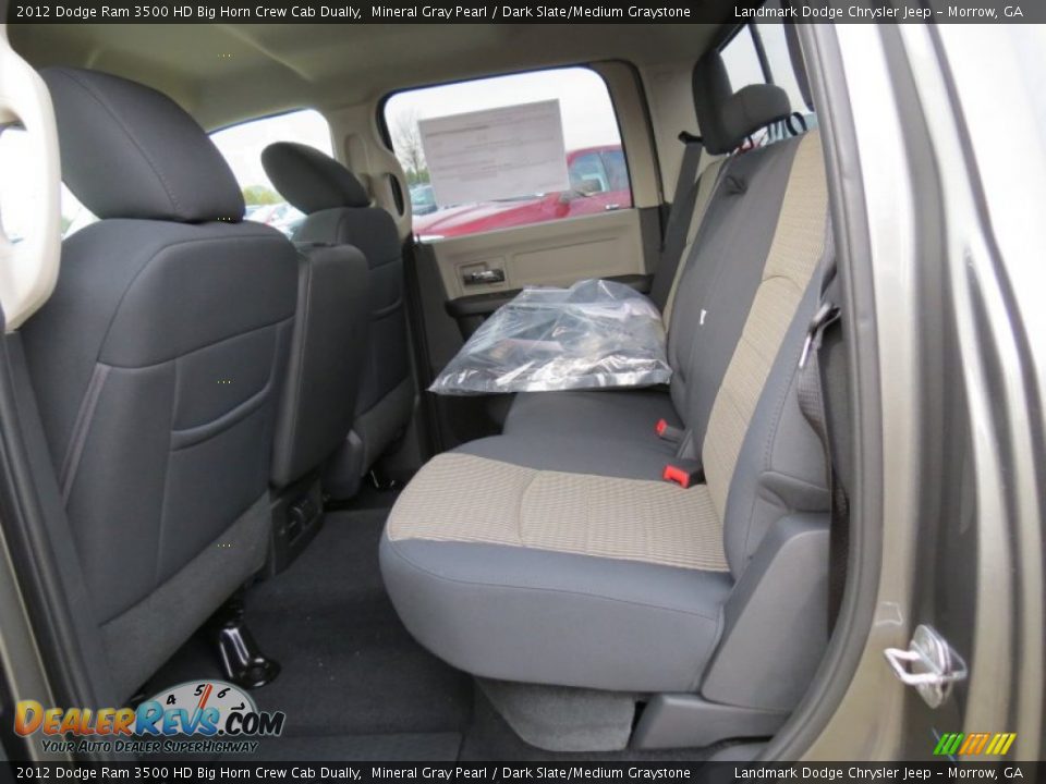 2012 Dodge Ram 3500 HD Big Horn Crew Cab Dually Mineral Gray Pearl / Dark Slate/Medium Graystone Photo #8