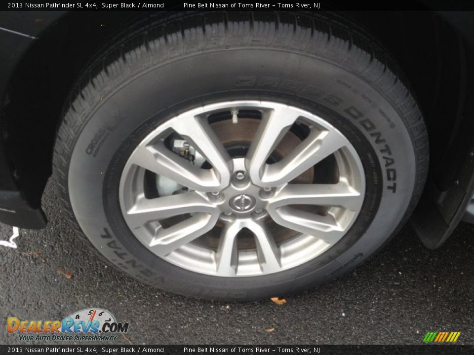 2013 Nissan Pathfinder SL 4x4 Super Black / Almond Photo #3