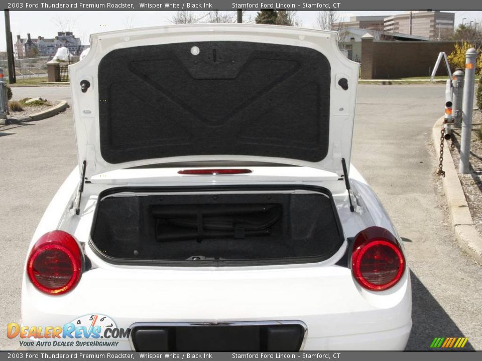 2003 Ford Thunderbird Premium Roadster Whisper White / Black Ink Photo #7