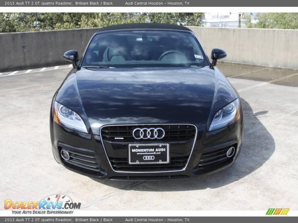 2013 Audi TT 2.0T quattro Roadster Brilliant Black / Black Photo #3