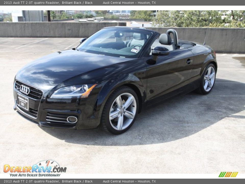 2013 Audi TT 2.0T quattro Roadster Brilliant Black / Black Photo #6