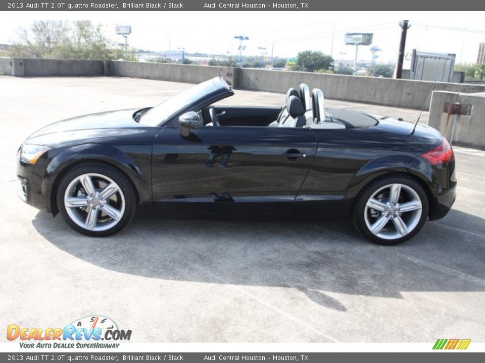 Brilliant Black 2013 Audi TT 2.0T quattro Roadster Photo #7