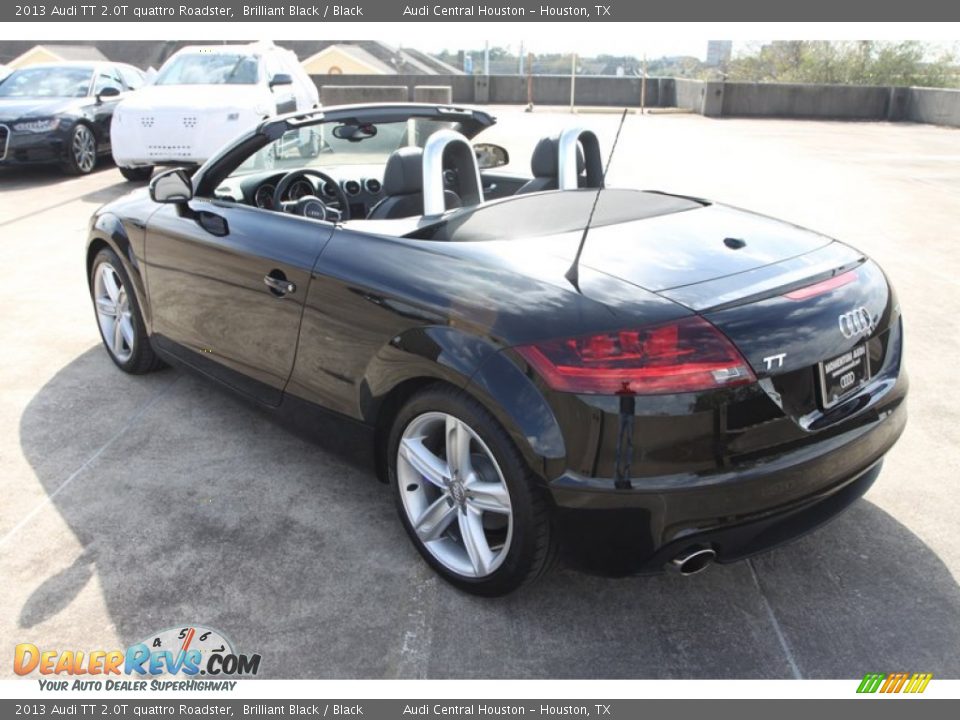 2013 Audi TT 2.0T quattro Roadster Brilliant Black / Black Photo #9