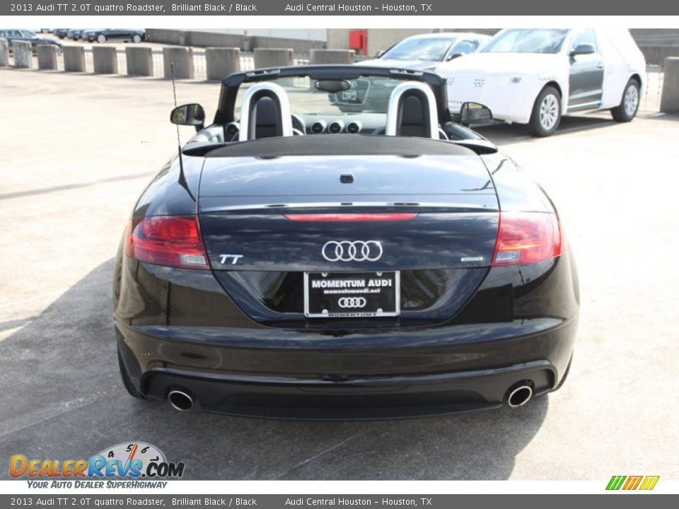 2013 Audi TT 2.0T quattro Roadster Brilliant Black / Black Photo #10