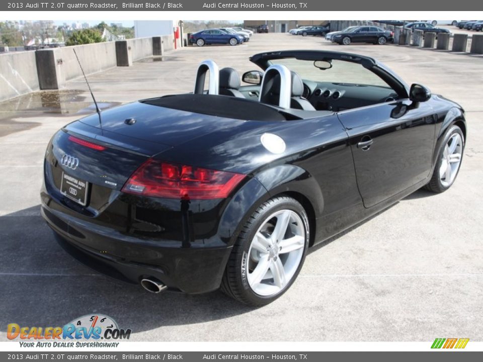 2013 Audi TT 2.0T quattro Roadster Brilliant Black / Black Photo #11