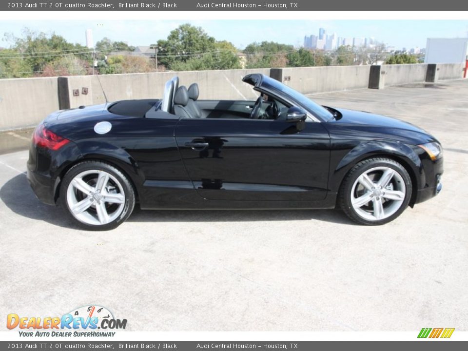 Brilliant Black 2013 Audi TT 2.0T quattro Roadster Photo #12
