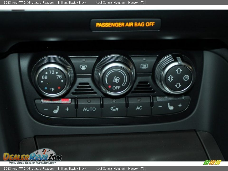 Controls of 2013 Audi TT 2.0T quattro Roadster Photo #18