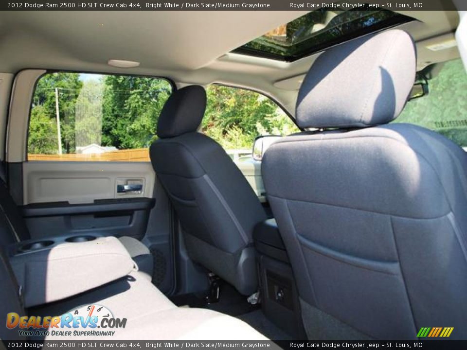 2012 Dodge Ram 2500 HD SLT Crew Cab 4x4 Bright White / Dark Slate/Medium Graystone Photo #4