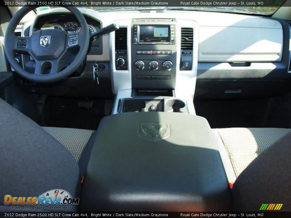2012 Dodge Ram 2500 HD SLT Crew Cab 4x4 Bright White / Dark Slate/Medium Graystone Photo #5
