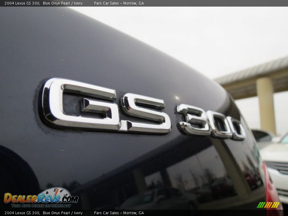 2004 Lexus GS 300 Blue Onyx Pearl / Ivory Photo #9