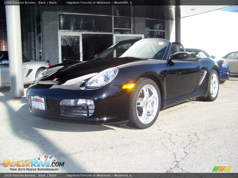 2008 Porsche Boxster Black / Black Photo #1