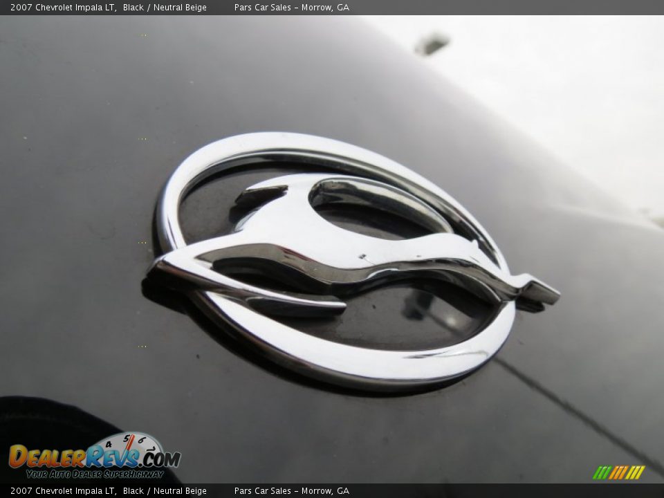 2007 Chevrolet Impala LT Black / Neutral Beige Photo #9