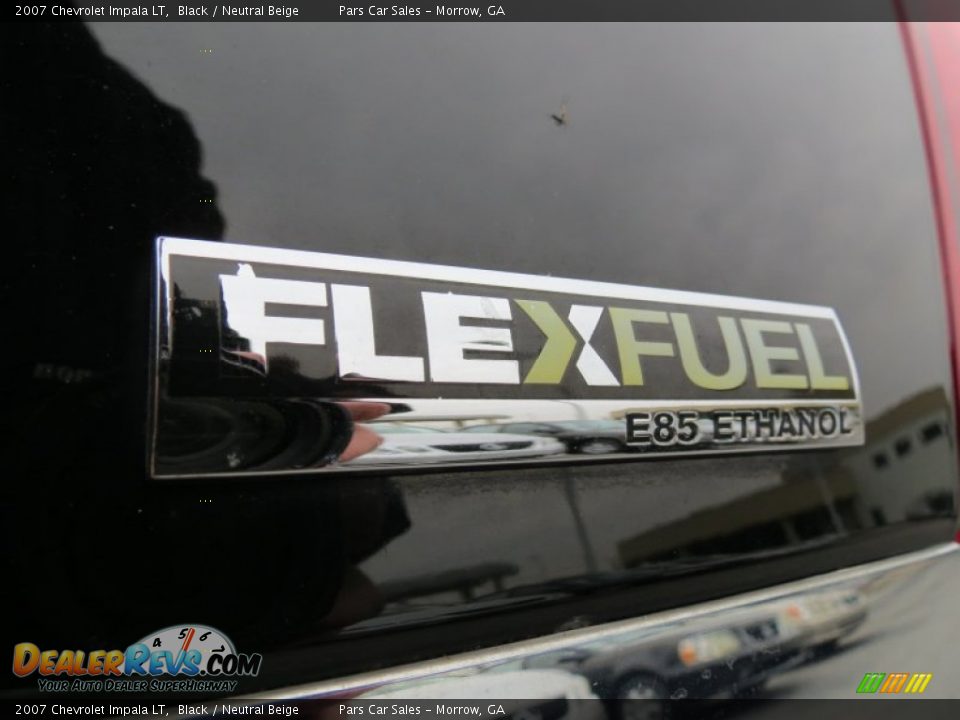 2007 Chevrolet Impala LT Black / Neutral Beige Photo #10