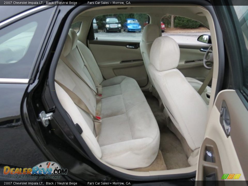 2007 Chevrolet Impala LT Black / Neutral Beige Photo #11