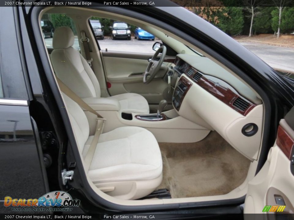 2007 Chevrolet Impala LT Black / Neutral Beige Photo #12