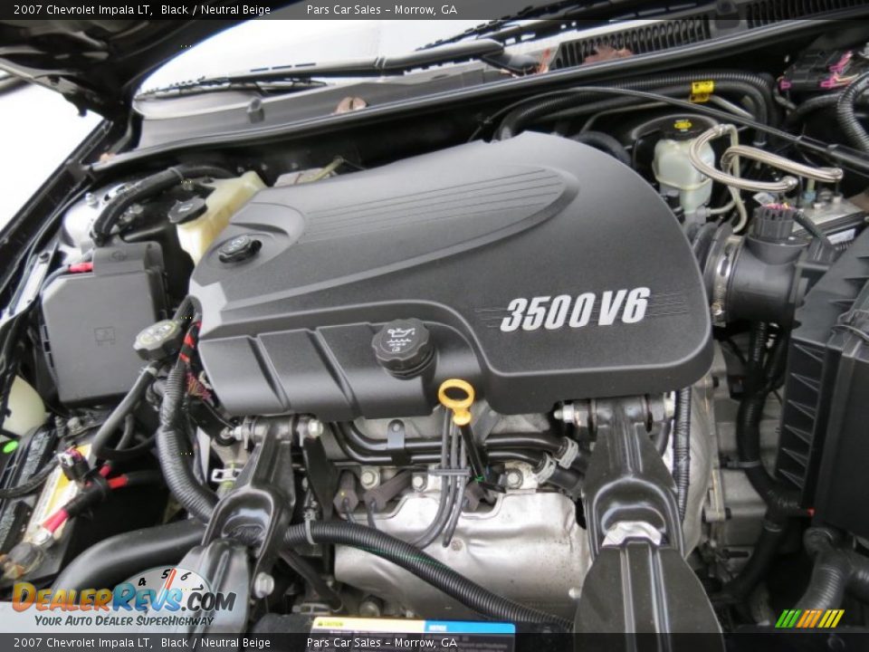 2007 Chevrolet Impala LT Black / Neutral Beige Photo #15