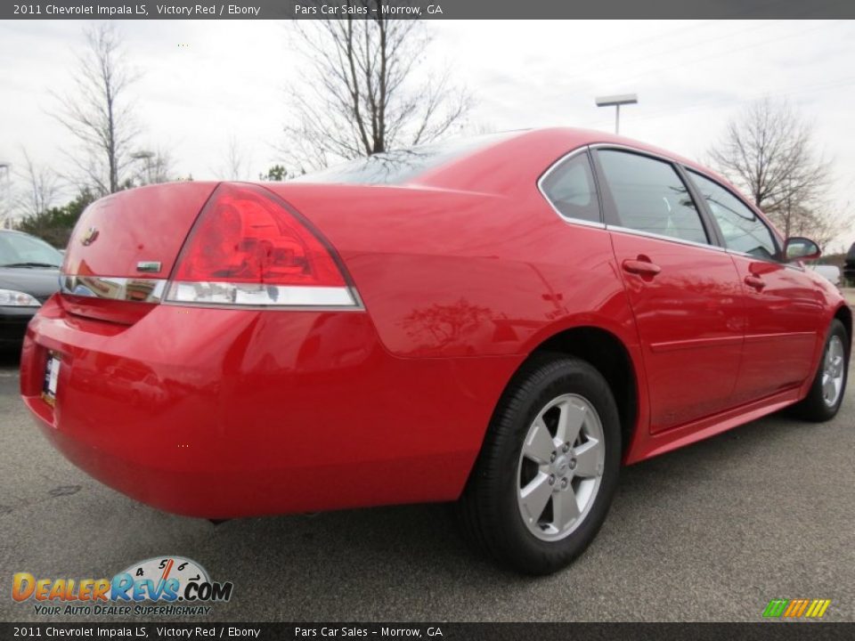 2011 Chevrolet Impala LS Victory Red / Ebony Photo #3