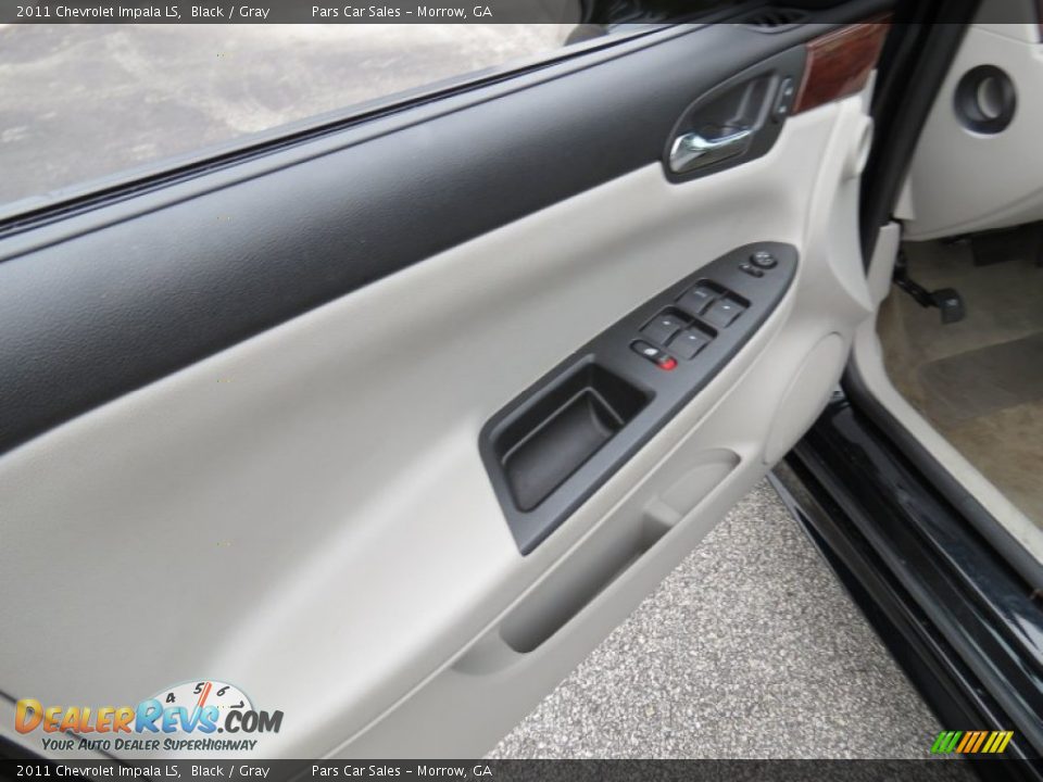 2011 Chevrolet Impala LS Black / Gray Photo #7