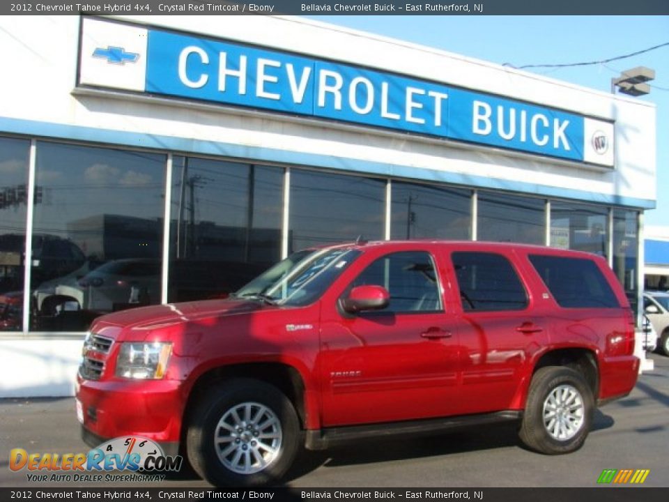 2012 Chevrolet Tahoe Hybrid 4x4 Crystal Red Tintcoat / Ebony Photo #1