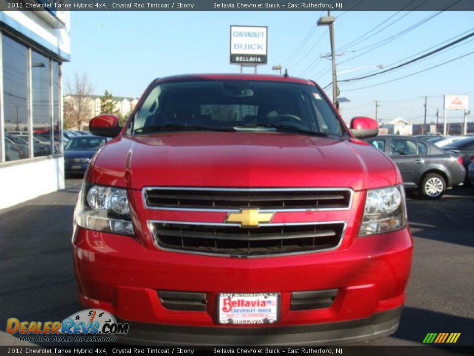 2012 Chevrolet Tahoe Hybrid 4x4 Crystal Red Tintcoat / Ebony Photo #2