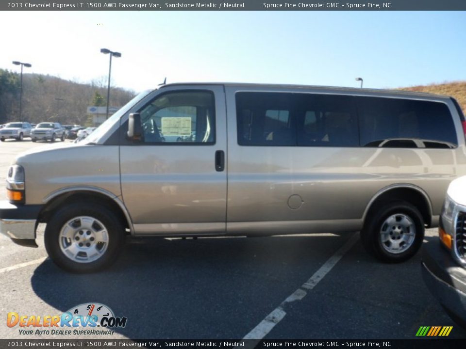 2013 Chevrolet Express LT 1500 AWD Passenger Van Sandstone Metallic / Neutral Photo #1