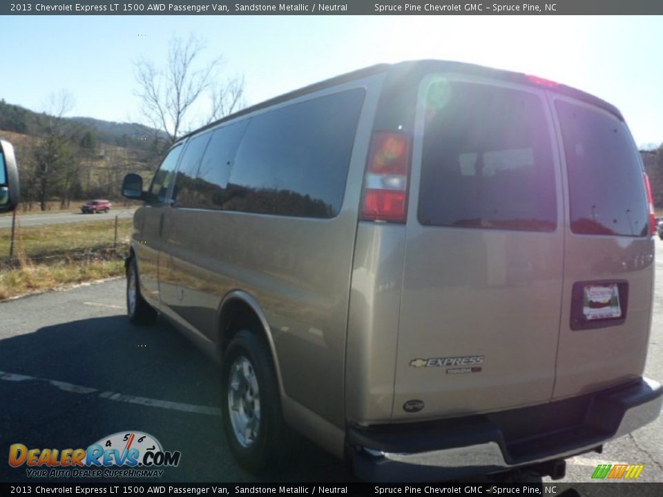 2013 Chevrolet Express LT 1500 AWD Passenger Van Sandstone Metallic / Neutral Photo #5