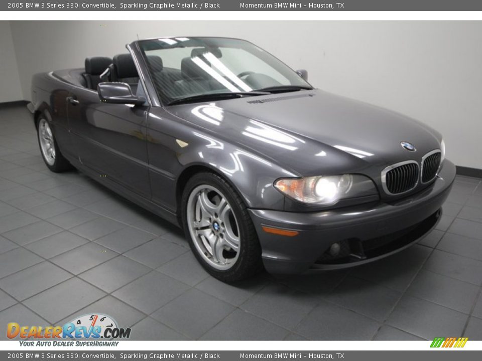 Front 3/4 View of 2005 BMW 3 Series 330i Convertible Photo #1