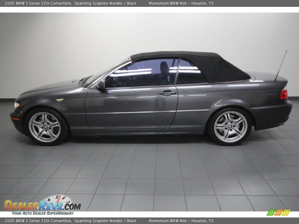 Sparkling Graphite Metallic 2005 BMW 3 Series 330i Convertible Photo #2