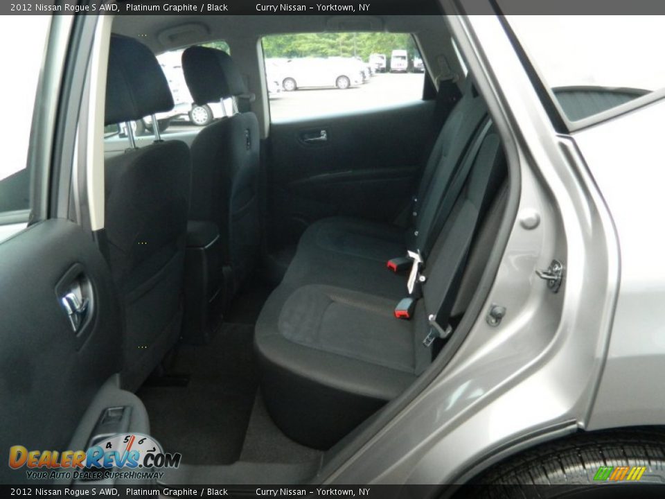 2012 Nissan Rogue S AWD Platinum Graphite / Black Photo #15