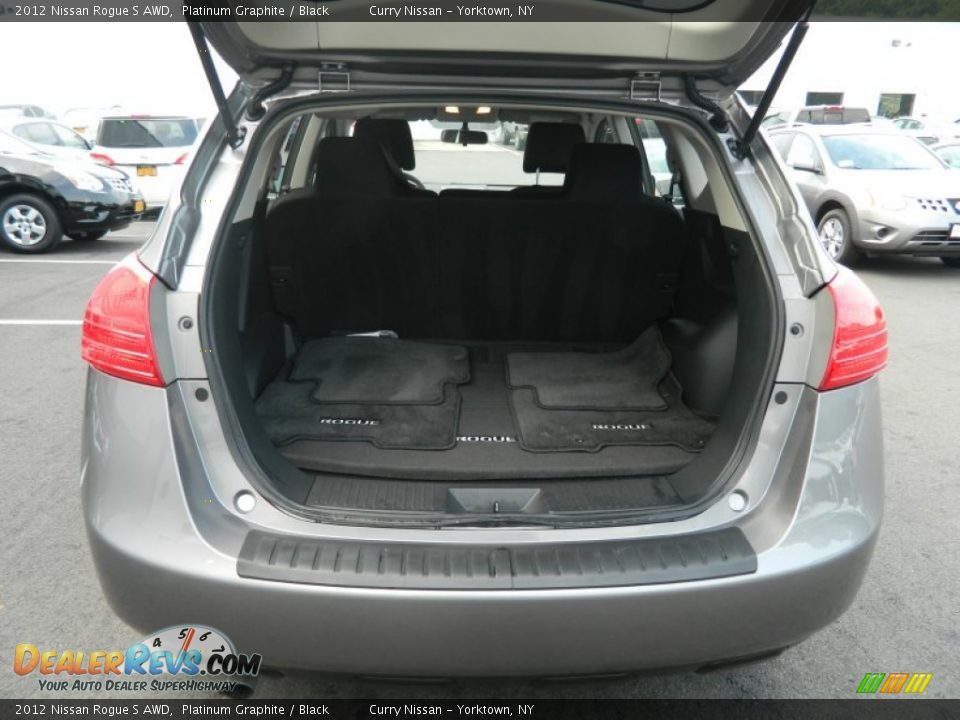 2012 Nissan Rogue S AWD Platinum Graphite / Black Photo #16