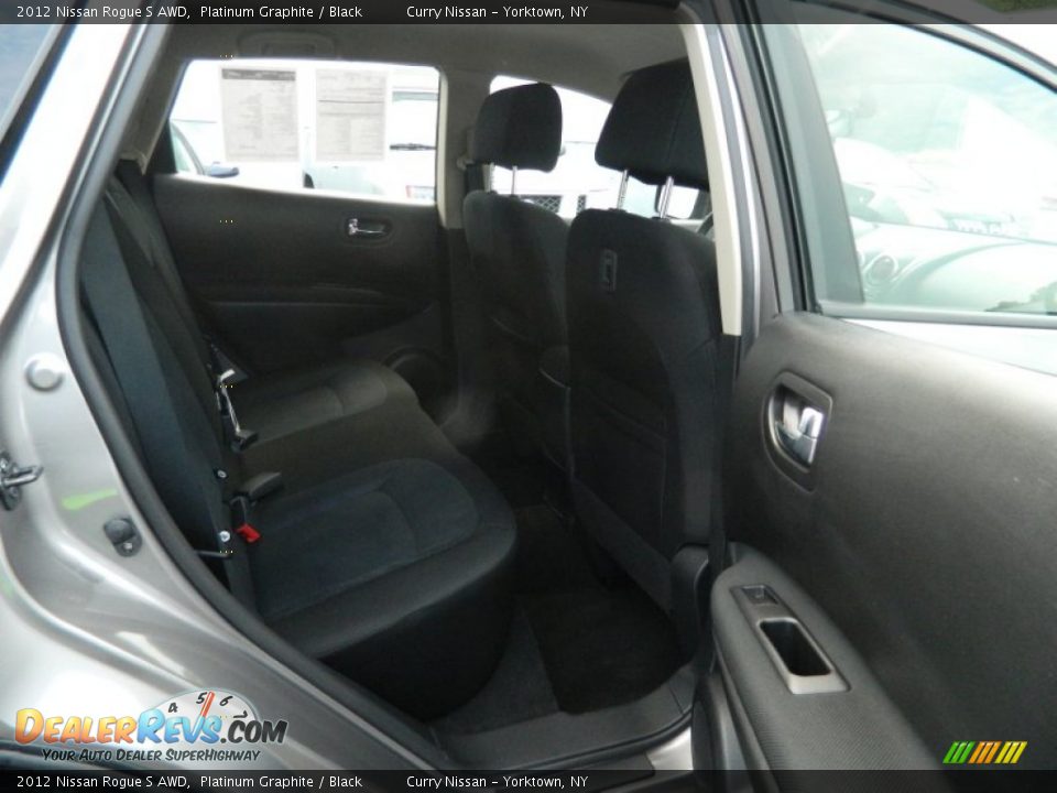2012 Nissan Rogue S AWD Platinum Graphite / Black Photo #17