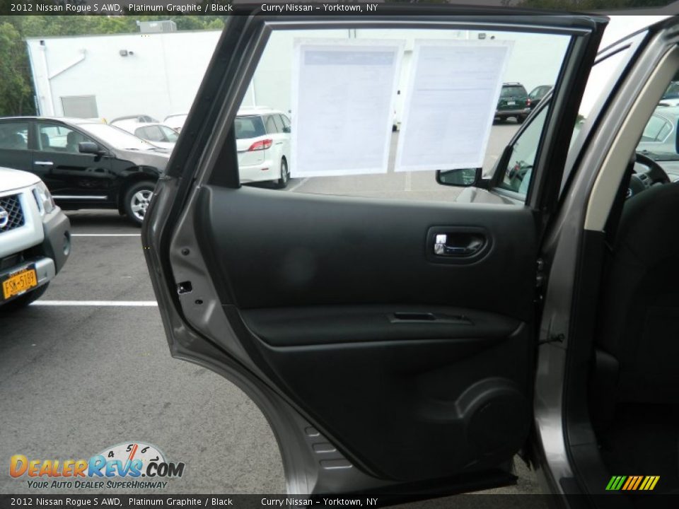 2012 Nissan Rogue S AWD Platinum Graphite / Black Photo #20