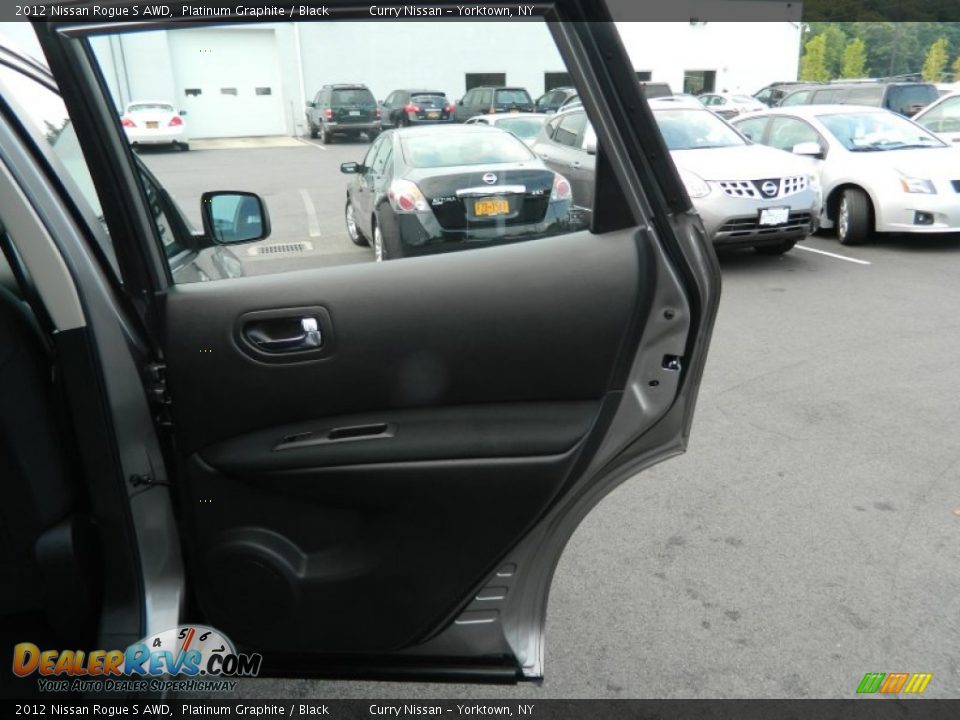 2012 Nissan Rogue S AWD Platinum Graphite / Black Photo #21