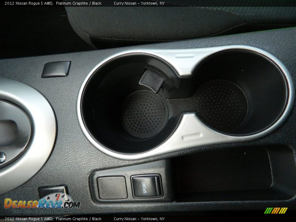 2012 Nissan Rogue S AWD Platinum Graphite / Black Photo #24