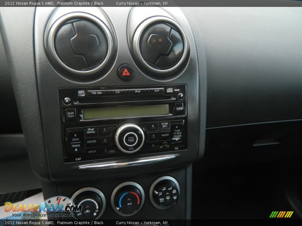 2012 Nissan Rogue S AWD Platinum Graphite / Black Photo #25