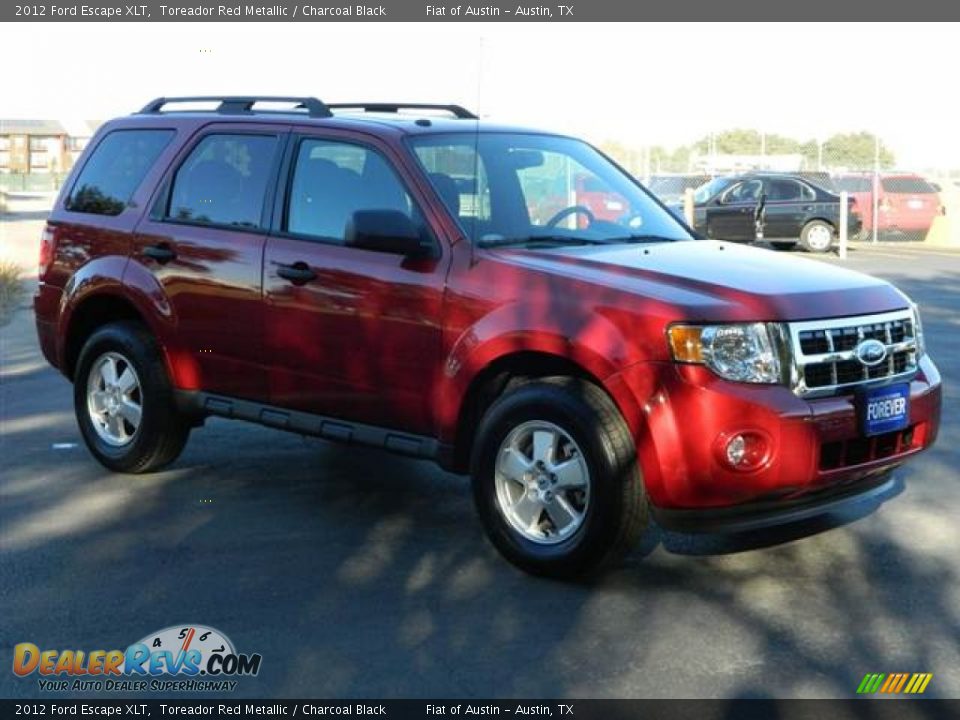 2012 Ford Escape XLT Toreador Red Metallic / Charcoal Black Photo #4