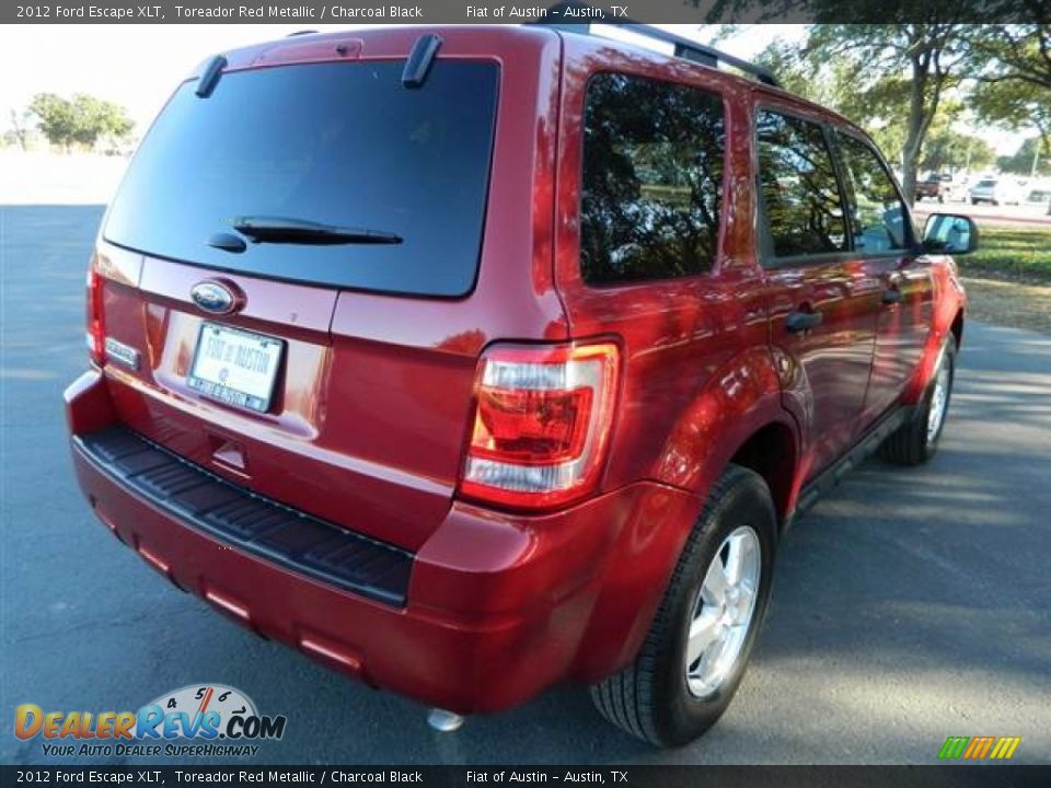 2012 Ford Escape XLT Toreador Red Metallic / Charcoal Black Photo #5