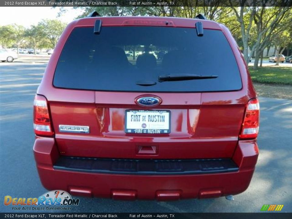 2012 Ford Escape XLT Toreador Red Metallic / Charcoal Black Photo #6