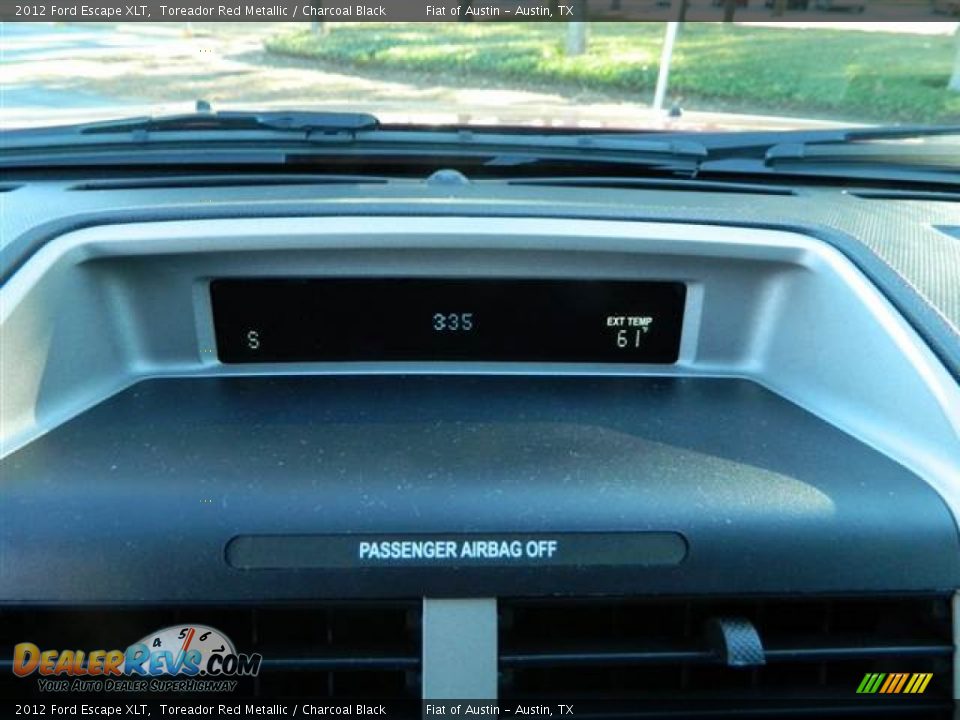 2012 Ford Escape XLT Toreador Red Metallic / Charcoal Black Photo #31
