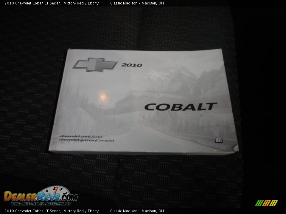 2010 Chevrolet Cobalt LT Sedan Victory Red / Ebony Photo #15