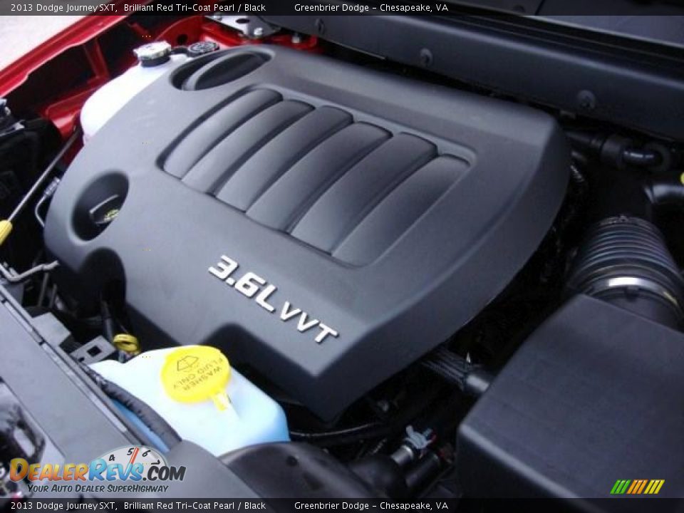 2013 Dodge Journey SXT 3.6 Liter DOHC 24-Valve VVT Pentastar V6 Engine Photo #14