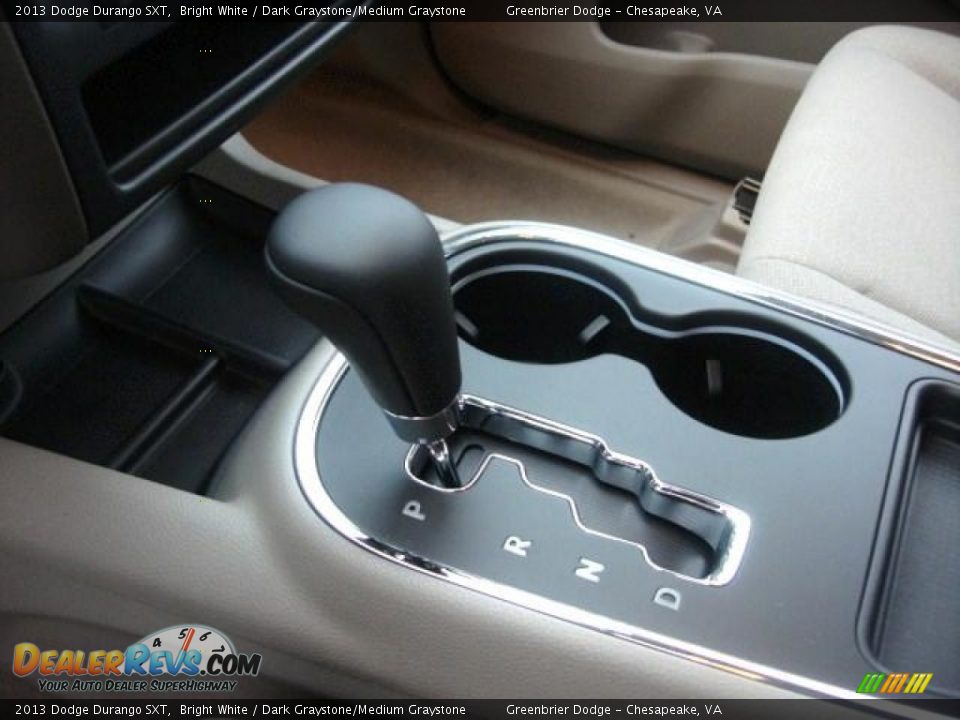 2013 Dodge Durango SXT Bright White / Dark Graystone/Medium Graystone Photo #13