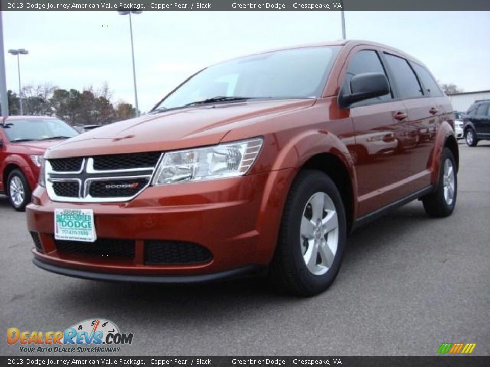 2013 Dodge Journey American Value Package Copper Pearl / Black Photo #1