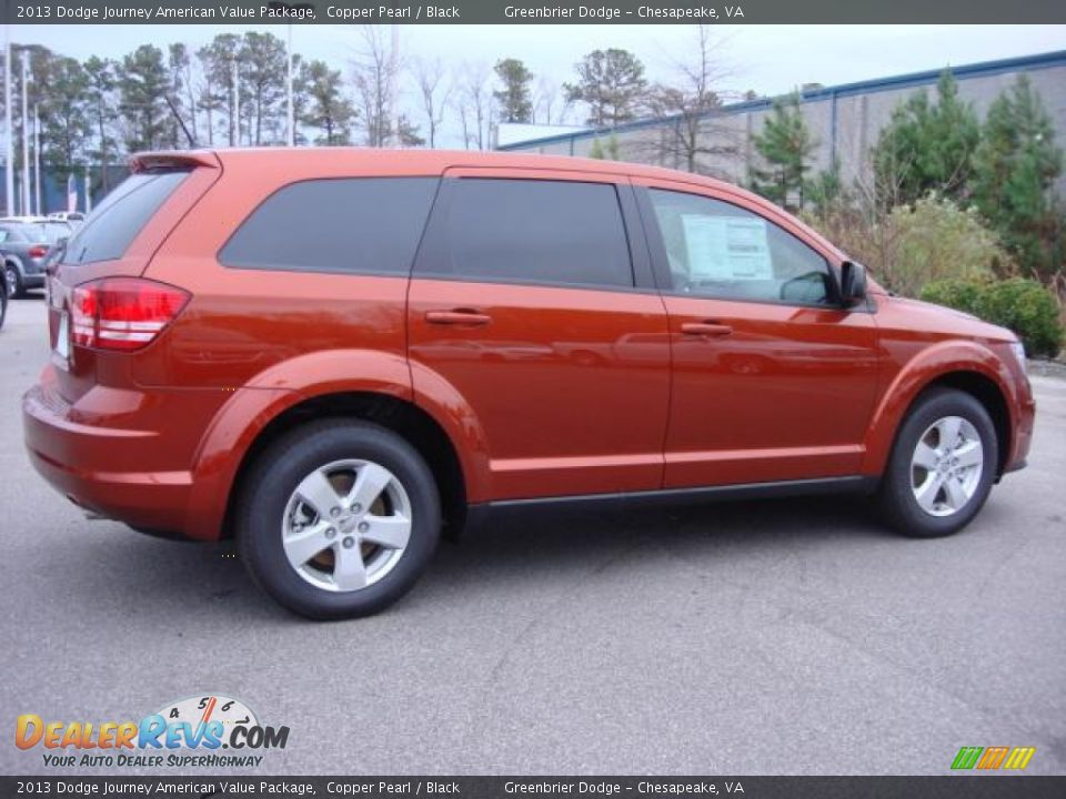 2013 Dodge Journey American Value Package Copper Pearl / Black Photo #5