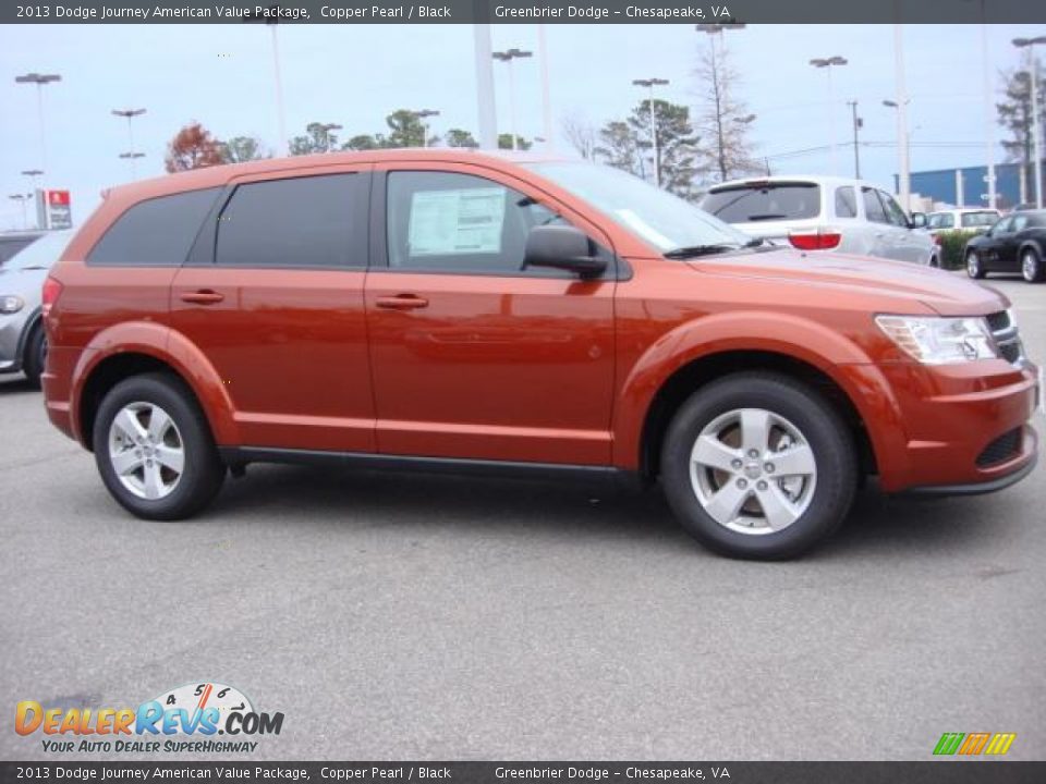 2013 Dodge Journey American Value Package Copper Pearl / Black Photo #6