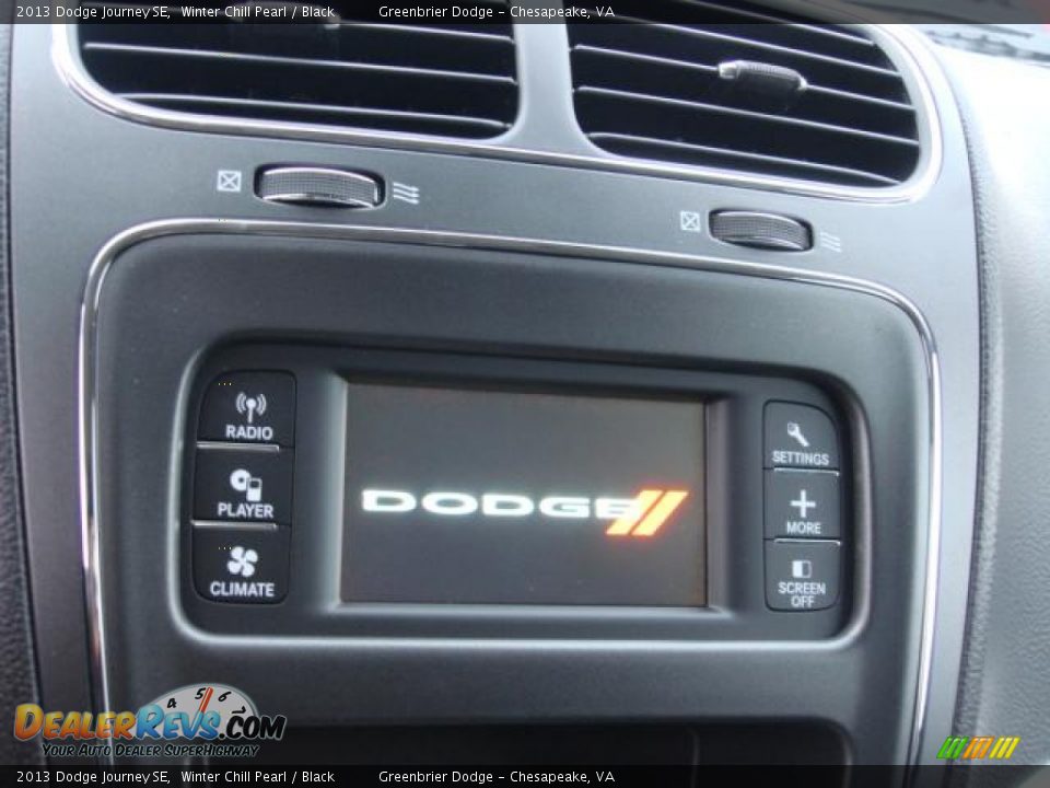 2013 Dodge Journey SE Winter Chill Pearl / Black Photo #11