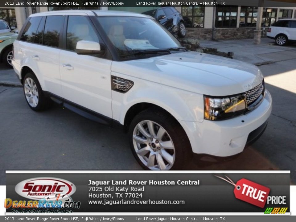 2013 Land Rover Range Rover Sport HSE Fuji White / Ivory/Ebony Photo #1
