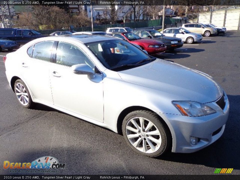 2010 Lexus IS 250 AWD Tungsten Silver Pearl / Light Gray Photo #3