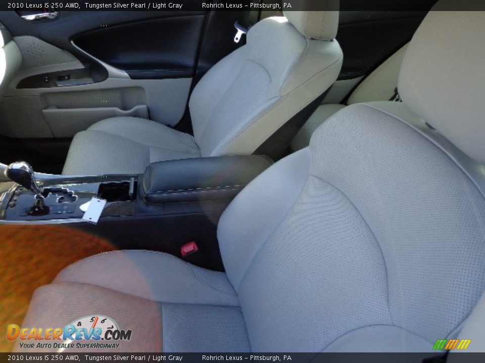 2010 Lexus IS 250 AWD Tungsten Silver Pearl / Light Gray Photo #4