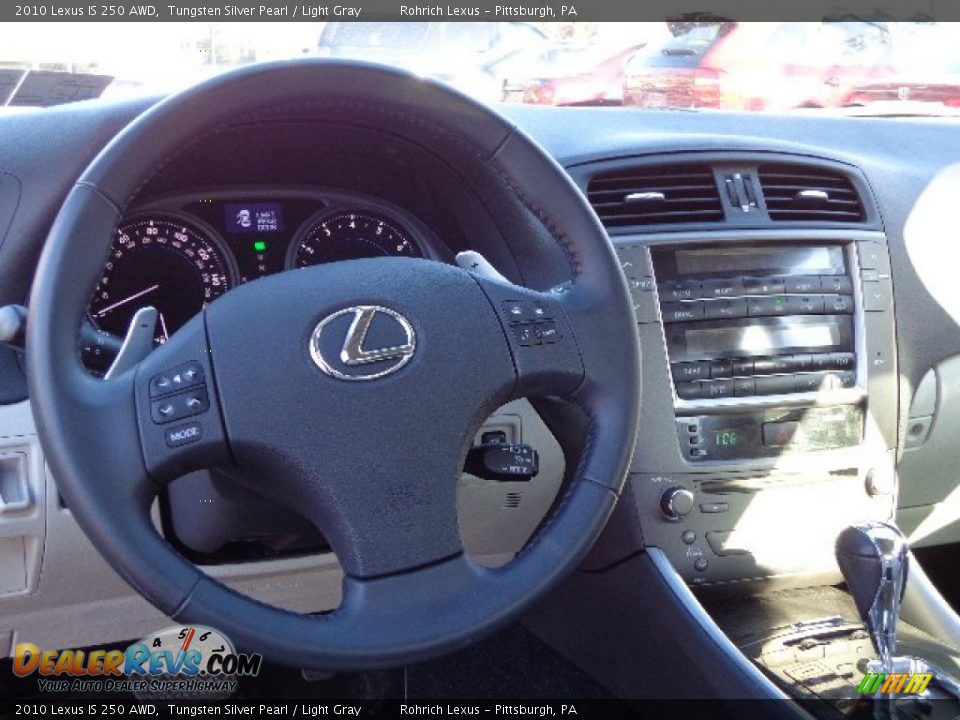 2010 Lexus IS 250 AWD Tungsten Silver Pearl / Light Gray Photo #6